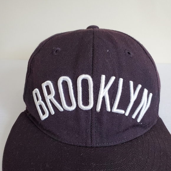 Vintage Mitchell & Ness NBA Brooklyn Nets Structured Fitted Cap Hat - Picture 2 of 9